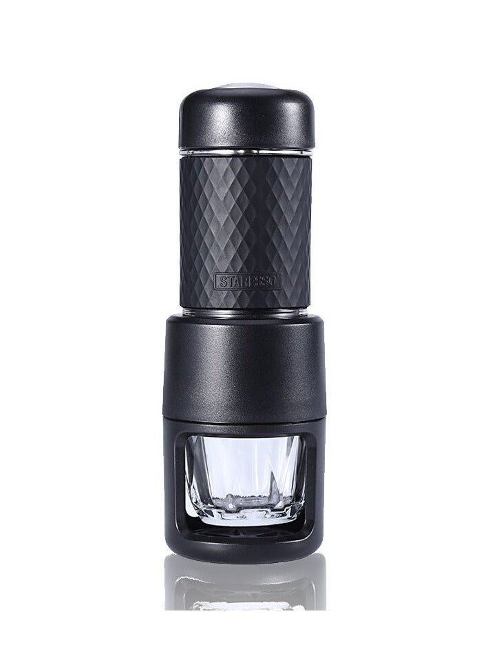 STARESSO Portable Espresso Maker Small Eepresso Cappuccino Coffee Machine,Travel Coffee Maker Small Press Hand Coffee Maker Espresso Machine for Camping, Travel Office Home Sailing