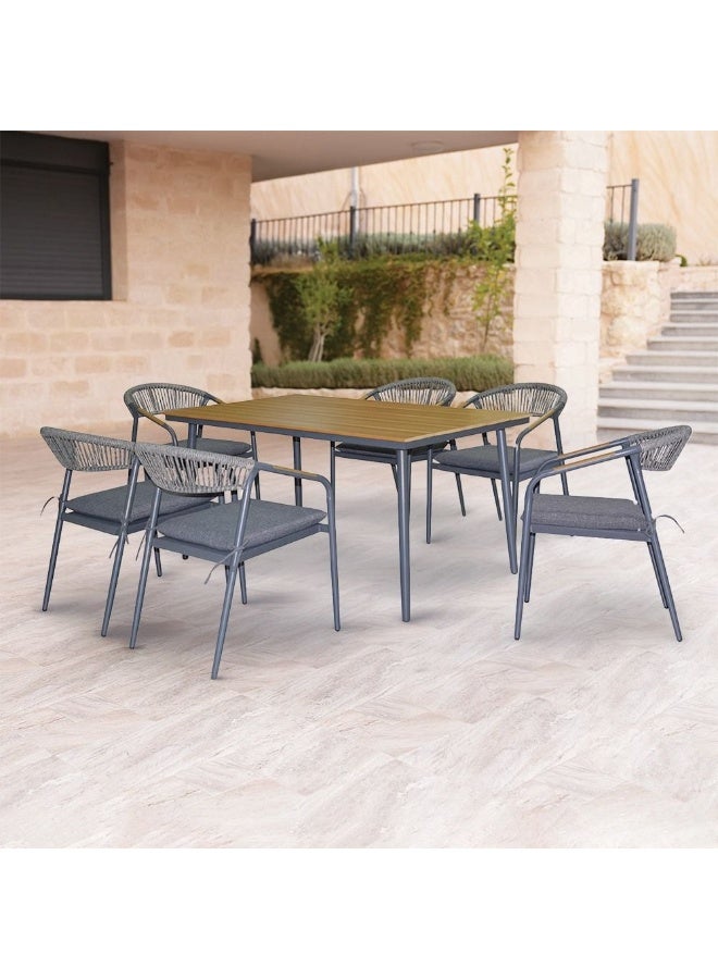 Amanda Dining Set 6+1