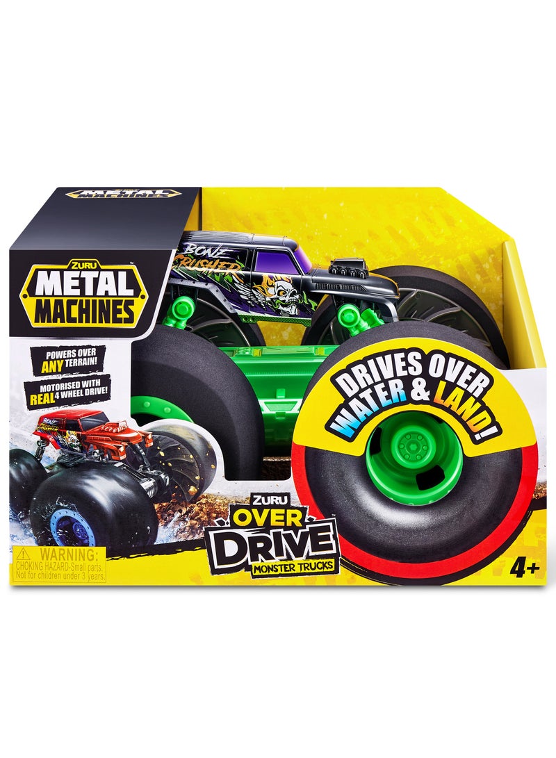 METAL MACHINES-OVER DRIVE-ALL TERRAIN VEHICLES Series 1,Bulk,6pcs,N o Inner,STD Color Assortment