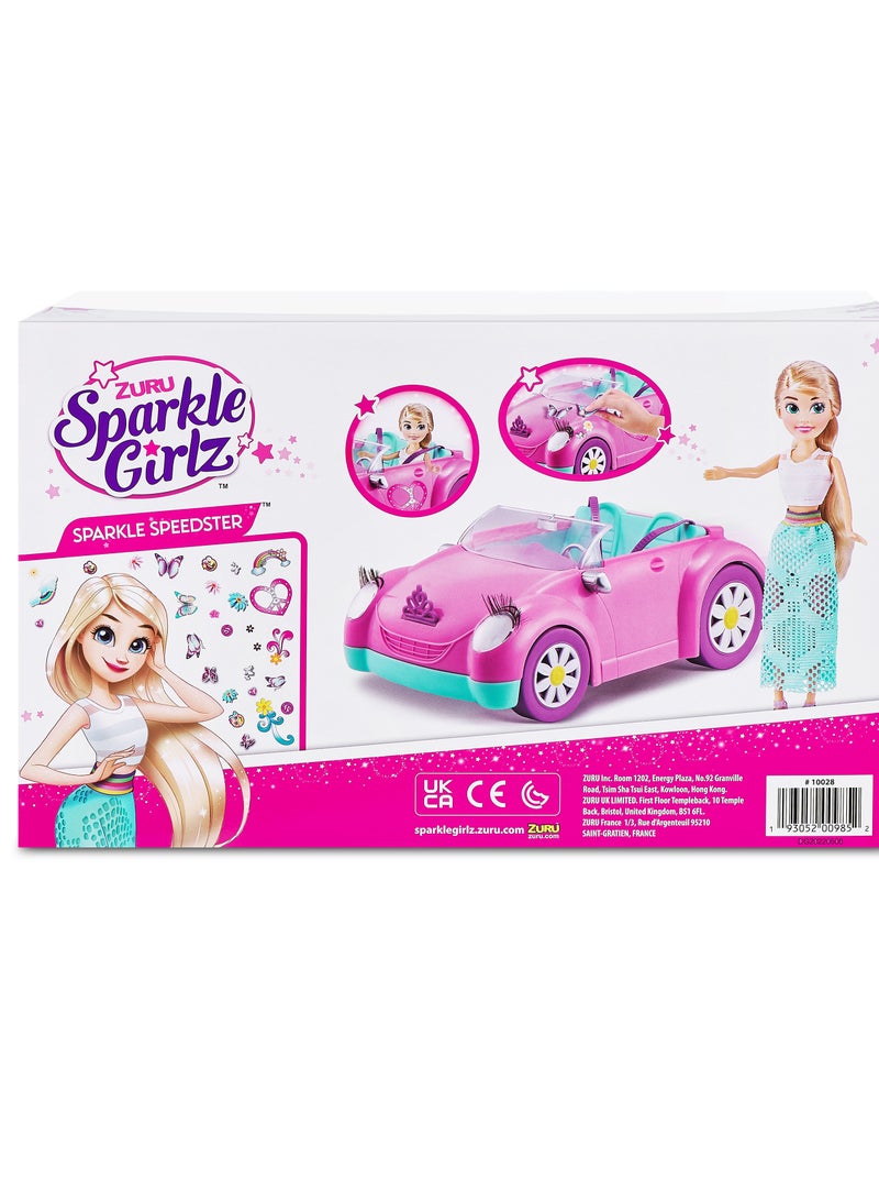 SPARKLE GIRLZ-DOLLS PLAYSET-DOLLS & VEHICLES -10.5