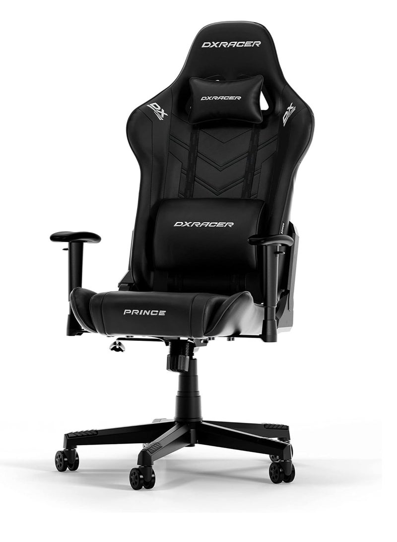 DXRacer P132 Prince Series Gaming Chair - Black | GC-P132-N-F2-158