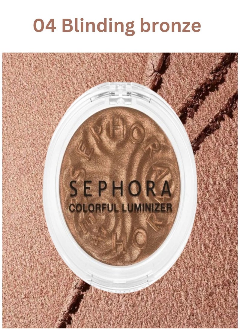 SEPHORA COLLECTION Colorful Luminizer Face Illuminating Powder 04 Blinding bronze (3,50 g)