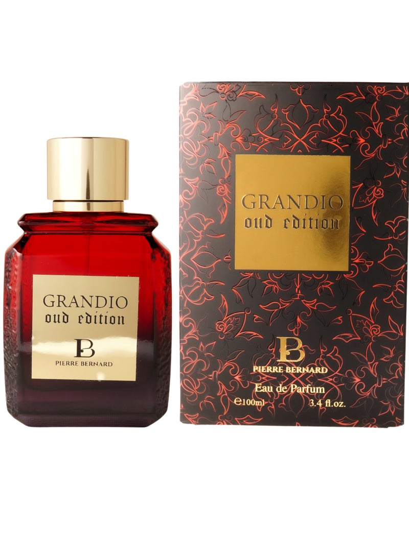 Grandio Oud Edition 100ml Eau De Parfum for men