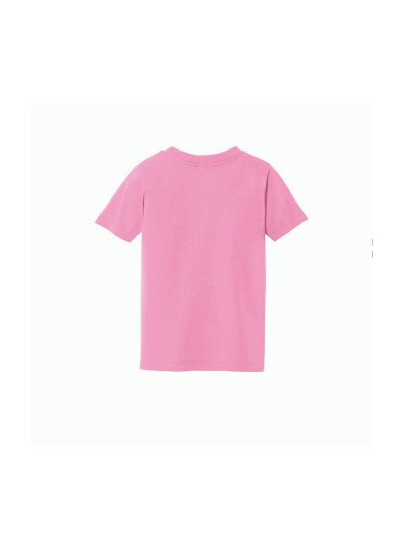 PinkCancer Awareness Kids T-Shirts for Boys – Support and Inspire with Pink Ribbon Design – Round Neck Short Sleeve Soft Cotton T-Shirt