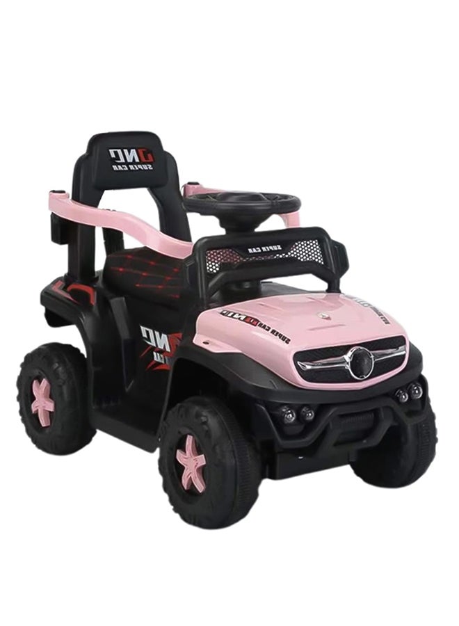 Megastar Ride On Artic Mini Jeep 6 V For Young Riders-Pink