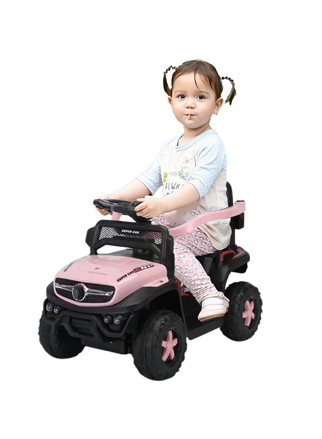 Megastar Ride On Artic Mini Jeep 6 V For Young Riders-Pink