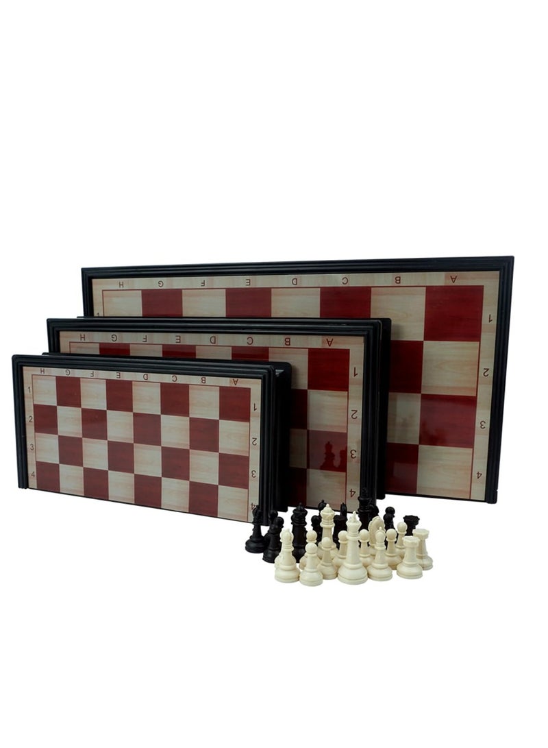 Ultimate Brain Chess Set: Non-Magnetic, Folding Board - Educational Toy for Kids & Adults - Large Game - Develop Critical Thinking Skills with Brains Chess & Mini Chess Variants