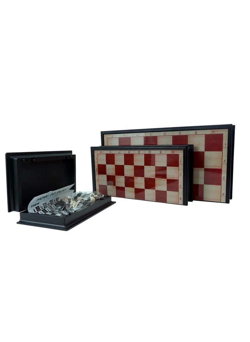 Ultimate Brain Chess Set: Non-Magnetic, Folding Board - Educational Toy for Kids & Adults - Large Game - Develop Critical Thinking Skills with Brains Chess & Mini Chess Variants