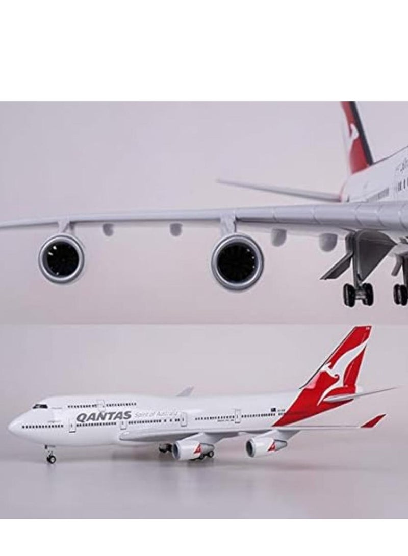 Qantas Boeing 747 Airplane Models for Adults, 47cm Aircraft Model