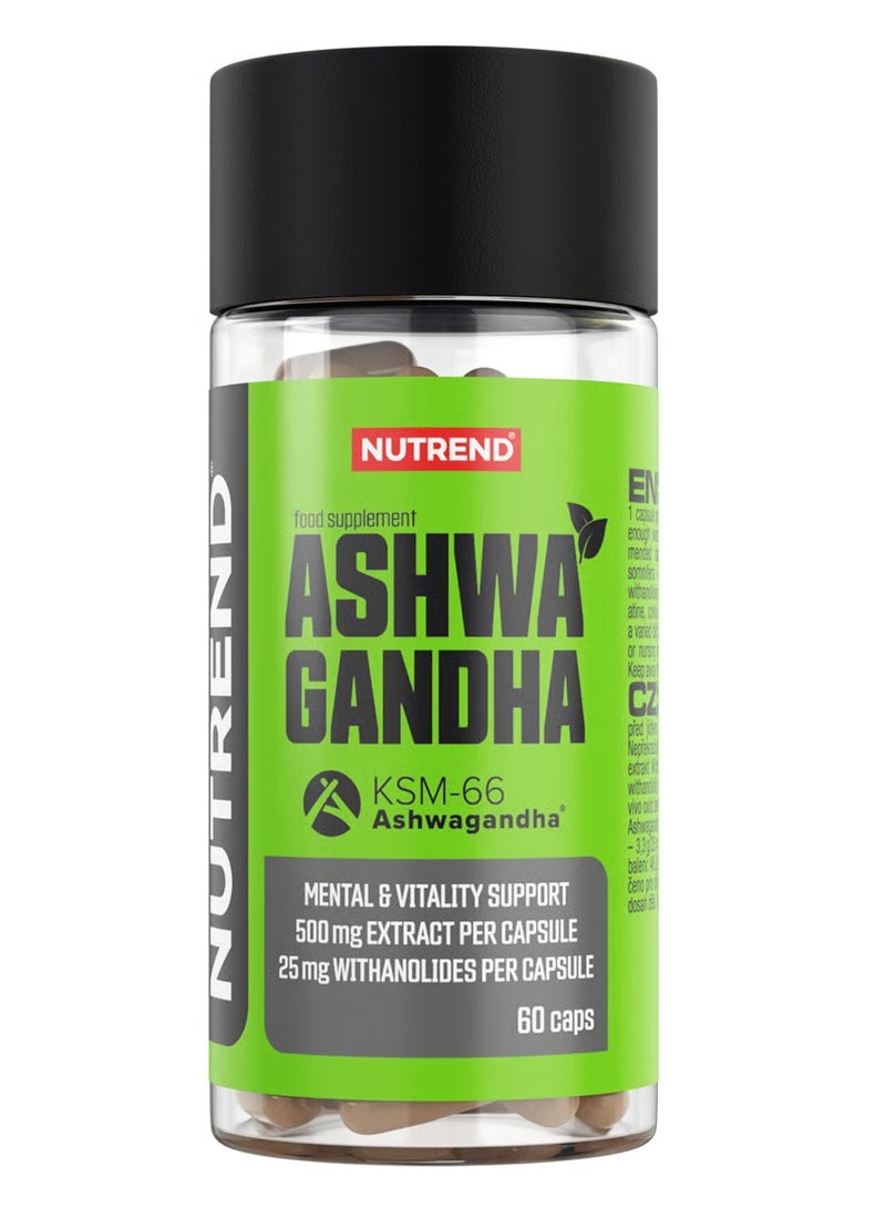 Nutrend Ashwagandha 60 Capsule 60 Serving