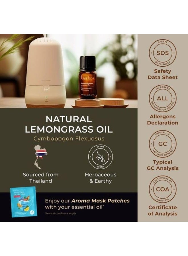 Lemongrass Essential Oil For Diffuser