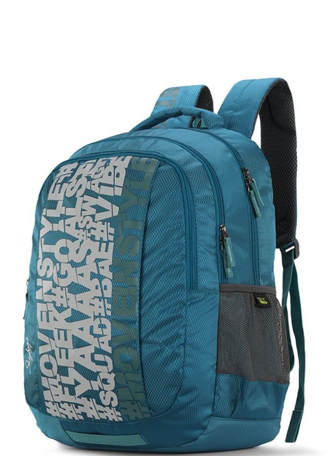 Skybags 22 Litres Riddle Sea Green 46 Cms Casual Backpack With Raincover