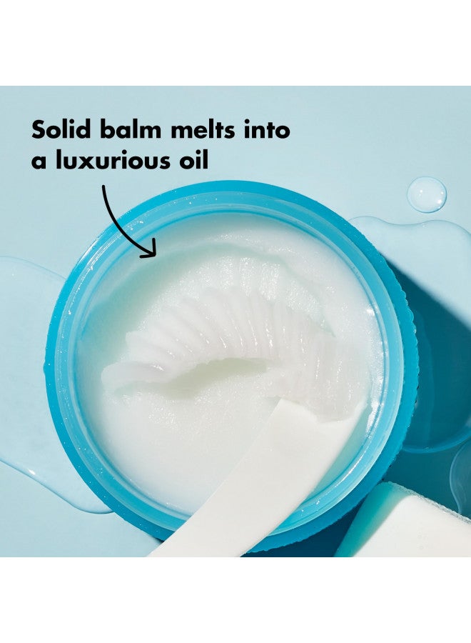 Holy Hydration! Makeup Melting Cleansing Balm, Face Cleanser & Makeup Remover, Infused With Hyaluronic Acid To Hydrate Skin, 2 Oz