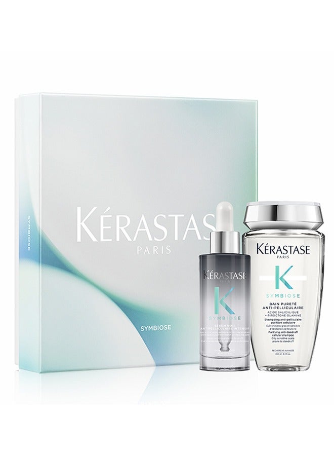 Symbiose - Anti-Dandruff Haircare Night Duo for Sensitive and Oily Scalps - Limited Edition gift set