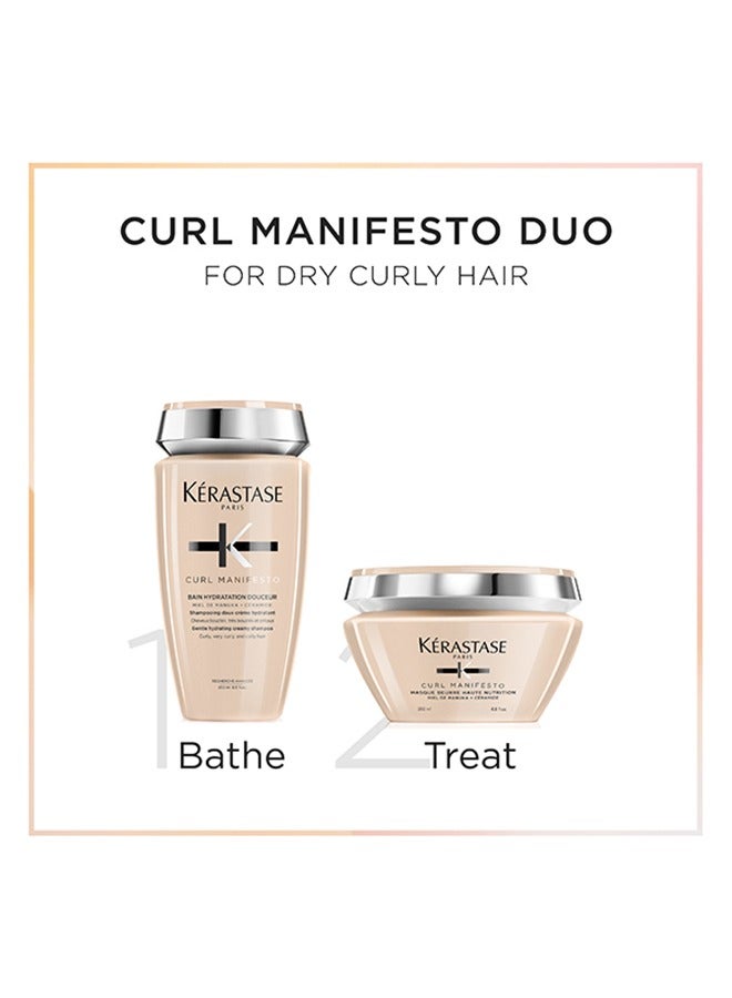 Curl Manifesto - Extra-rich Nourishing Haircare Duo for Curly and Coily Hair - Limited Edition gift set