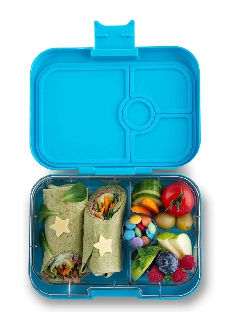 Yumbox Panino 4-Compartment Leakproof Bento Box Blue