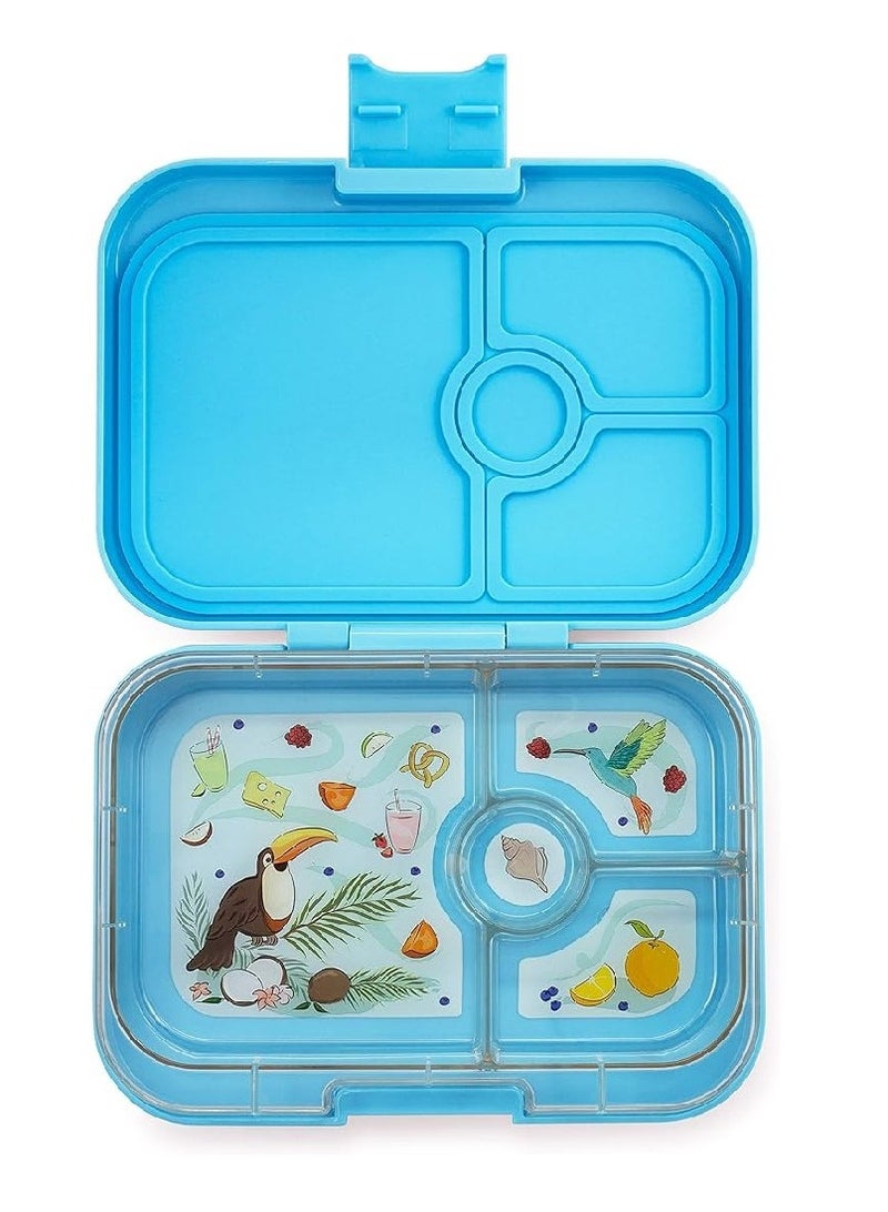 Yumbox Panino 4-Compartment Leakproof Bento Box Blue