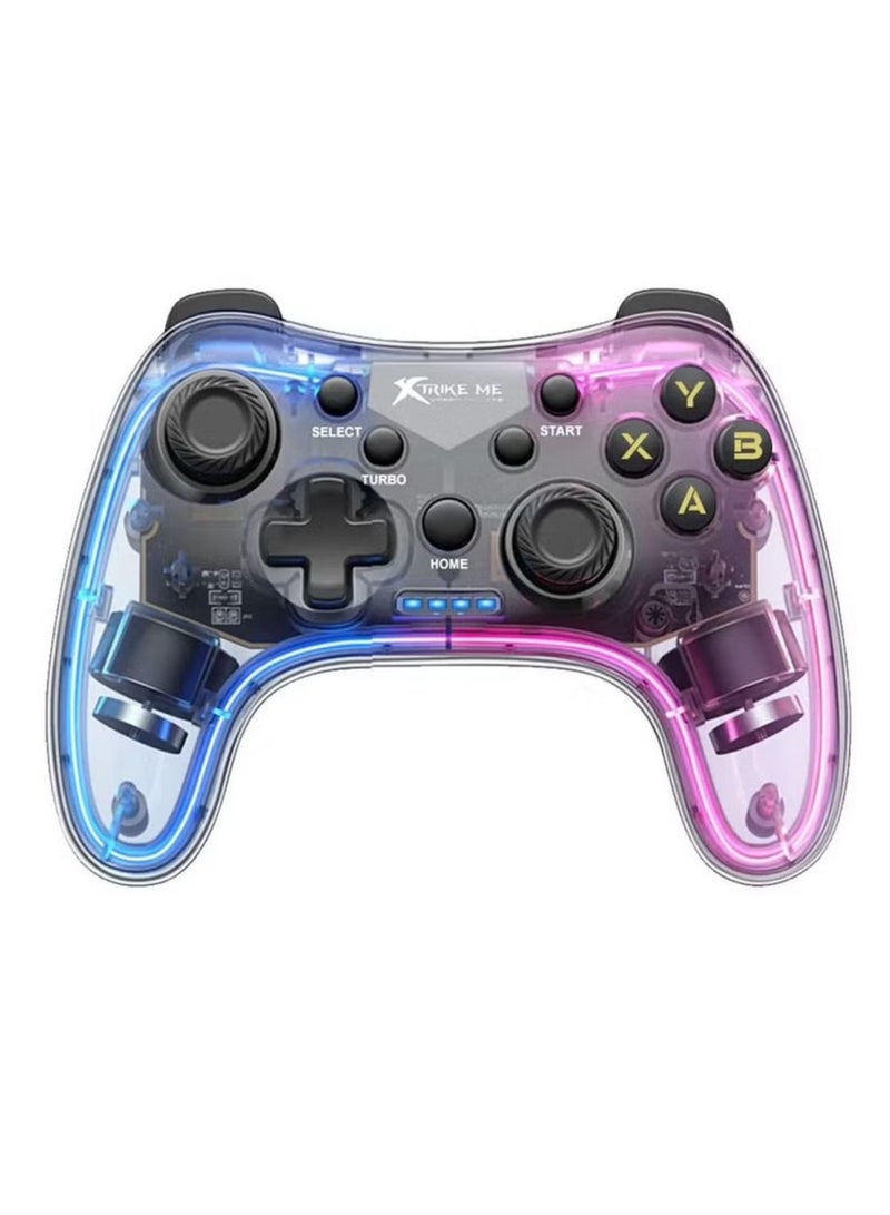 Transparent Gaming Controller Gamepad for iOS and Android