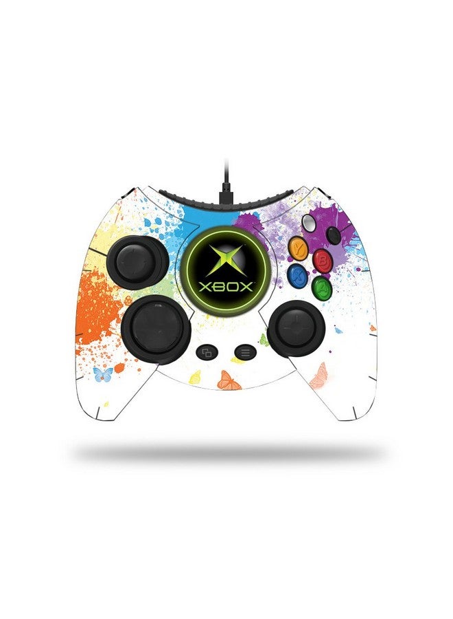 Mightyskins Skin Compatible With Microsoft Xbox One Hyperkin Duke Controller Splash Of Color | Protective, Durable, And Unique Vinyl Wrap Cover | Easy To Apply, Remove | Made In The Usa