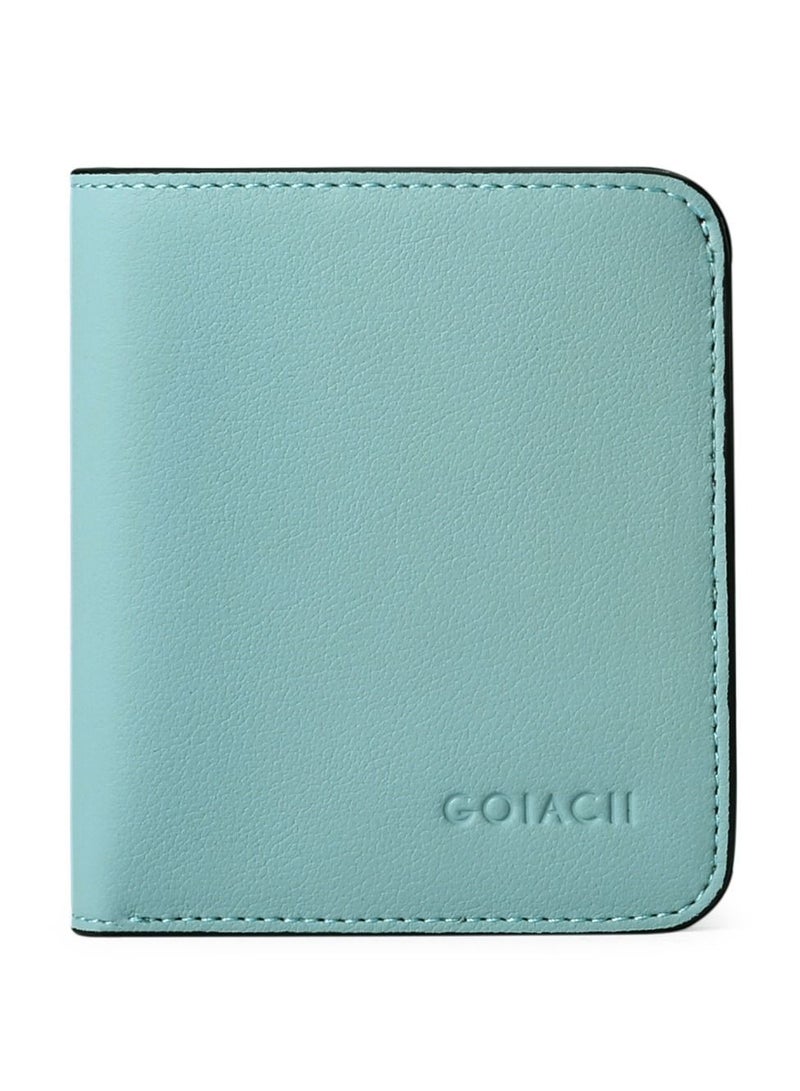 Thin multi card PU material exquisite RFID wallet