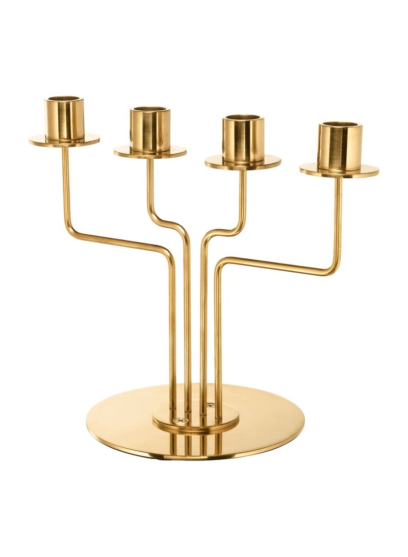 Paerlband Candelabra Gold Colour 22 cm