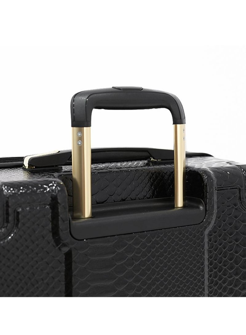 MARTA Hardside Luggage on Wheels for Unisex | Ultra Lightweight ABS on with Spinner Wheels 4 Color Black/Gold