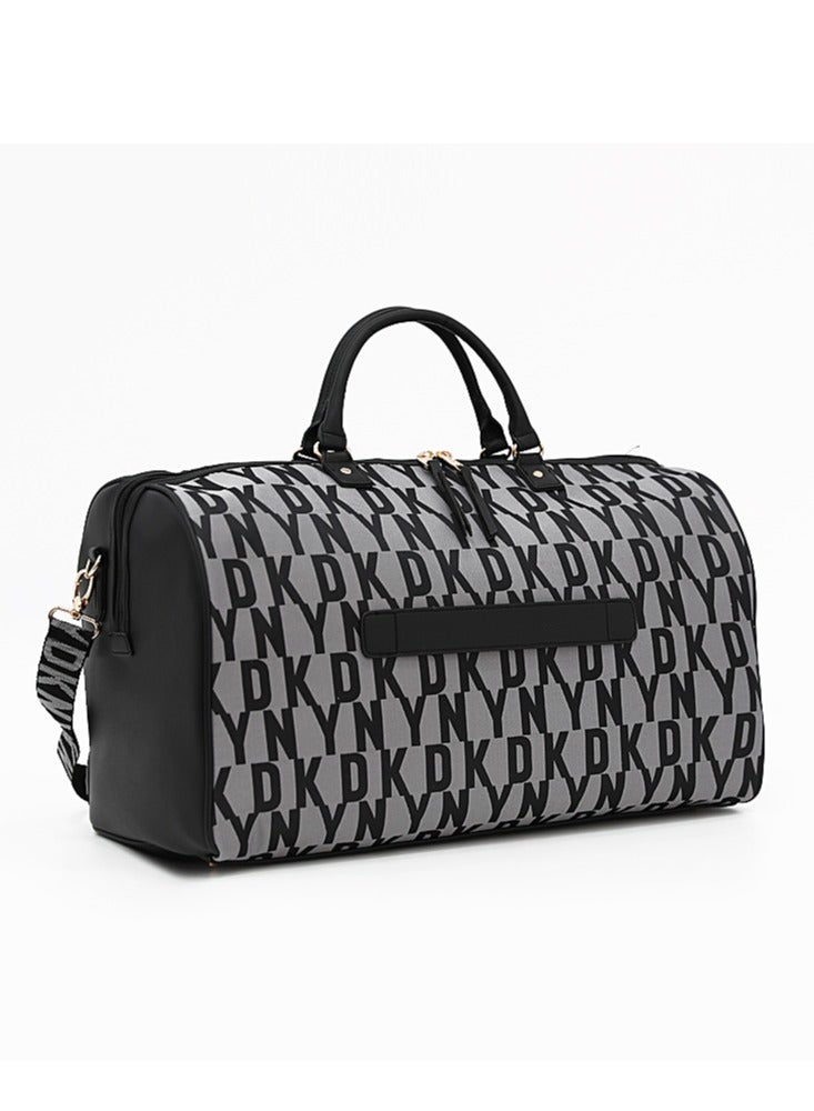 ICONIC Duffle Bags for Unisex | Ultra Lightweight Travel, Sports & Gym Duffle Bags Color Black