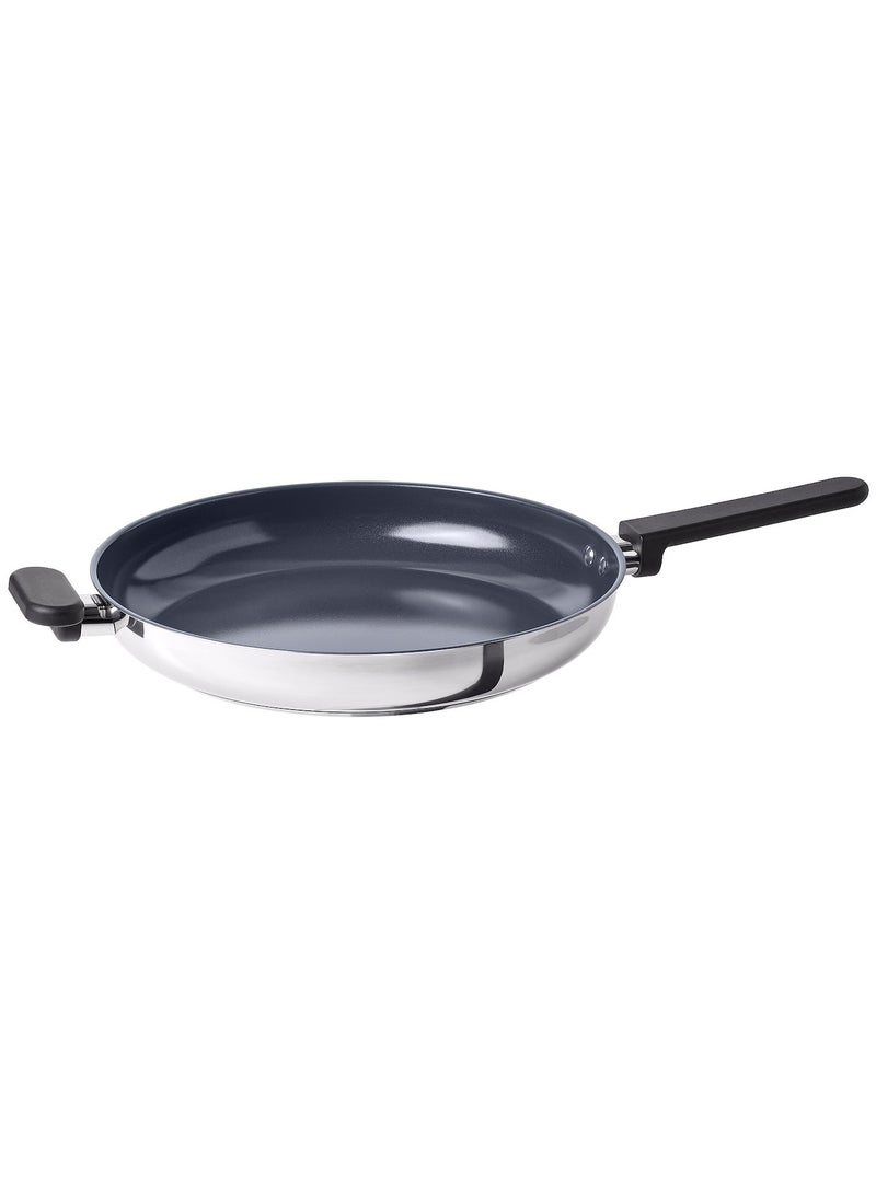 frying pan non stick coating stainless steel 32 cm