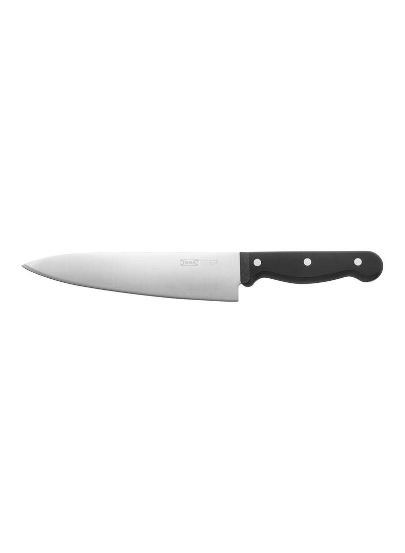 cooks knife dark grey