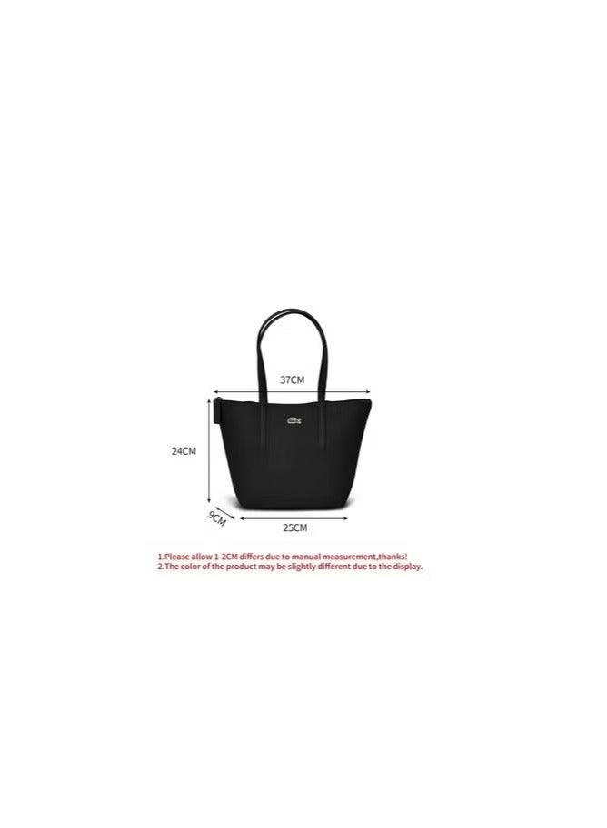 Lacoste handbag medium size black