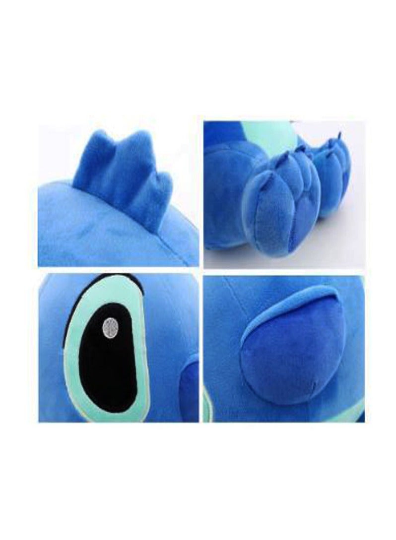 Stuffed & Plush Animals - 12 in Big Kawaii Stitch Plush Doll Toys Lilo and Stitch Stich Plush Toy for Children Cartoon Plush Pillow Kid Birthday Gift (Blue 12 in)