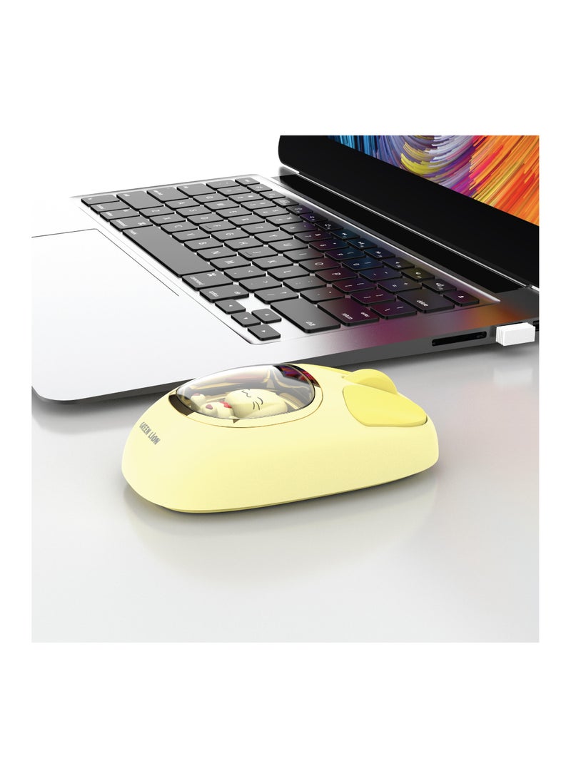 Moosh Wireless Mouse - Yellow