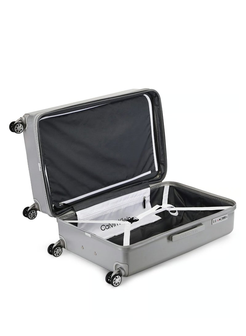 Waffle Hardside Spinner Luggage On Wheels, Ultra Lightweight ABS, 4 Double Wheels