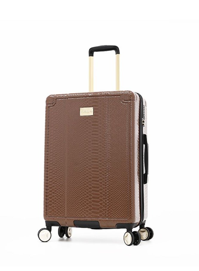 MARTA Hardside Luggage on Wheels for Unisex | Ultra Lightweight ABS on with Spinner Wheels 4 Color Brown