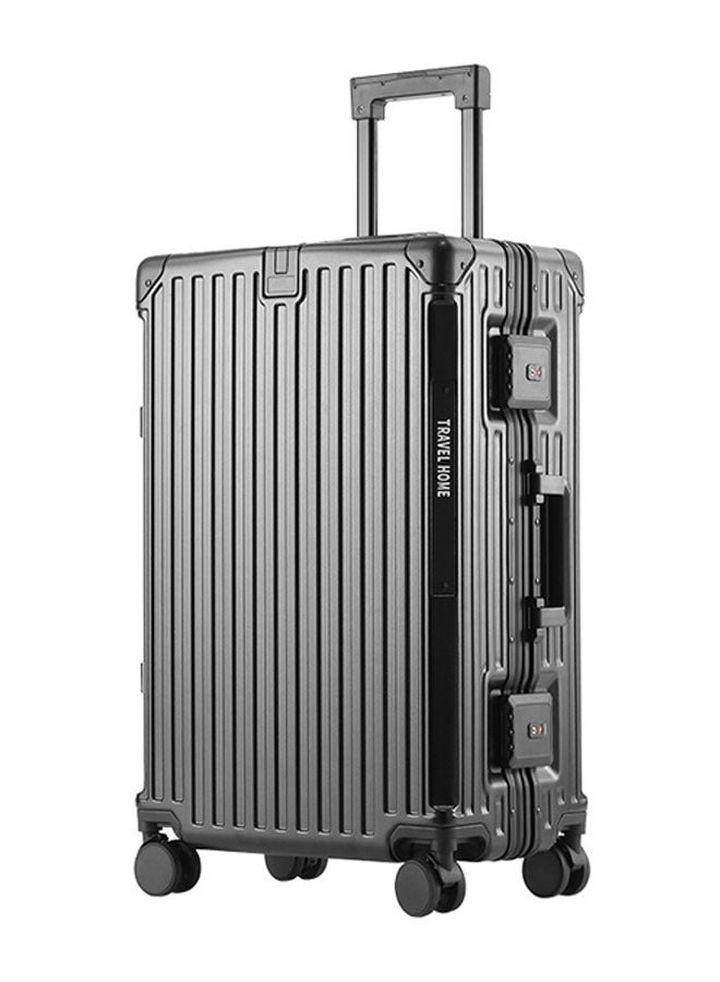 Premium Expandable Aluminum Frame & PC Suitcase With USB charging port and C type 24 Inch