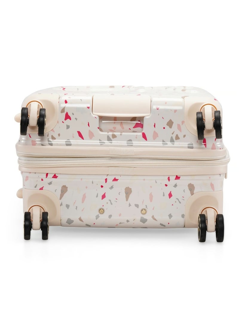 TERRAZZO ISLAND HS Hardside Spinner Luggage On Wheels, Ultra Lightweight ABS, 4 Double Wheels