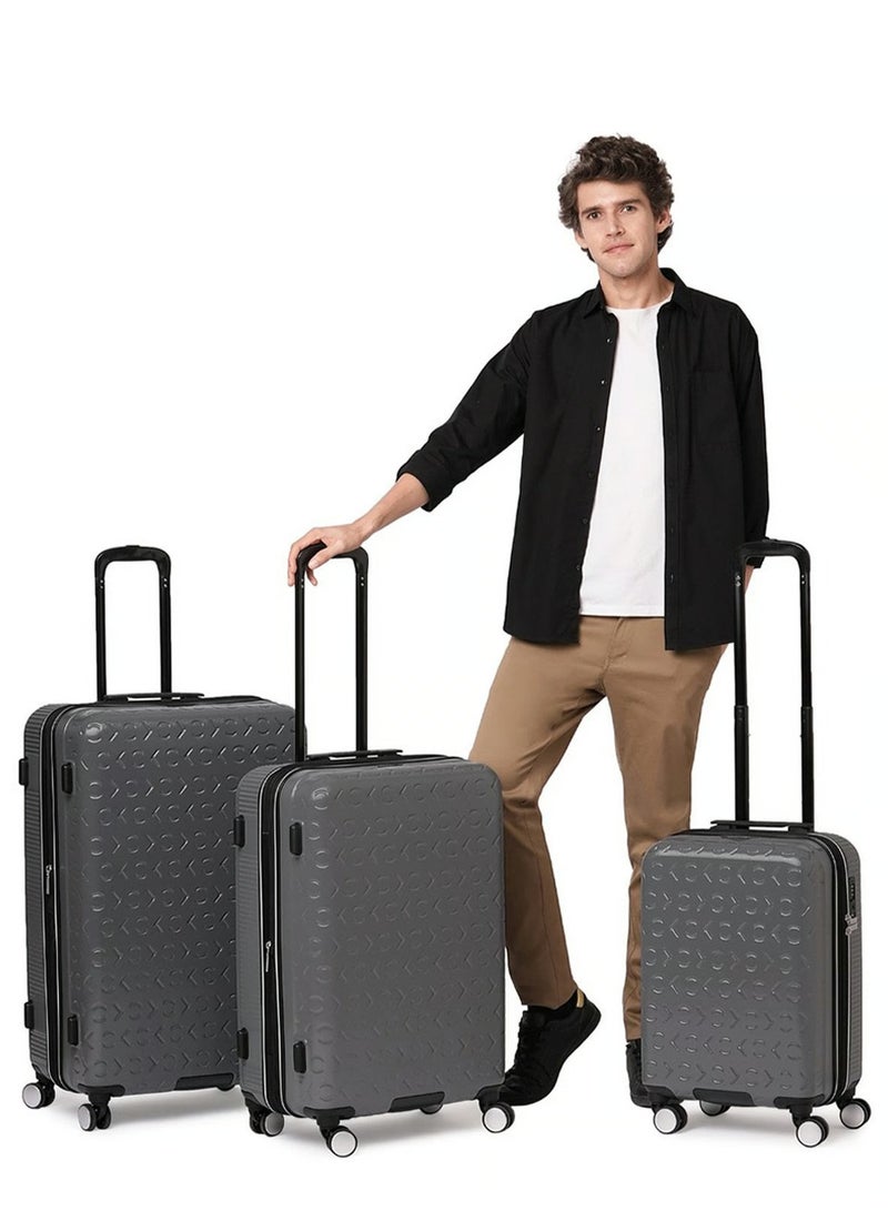 Fly Control Hardside Spinner Luggage On Wheels, Ultra Lightweight ABS, 4 Double Wheels