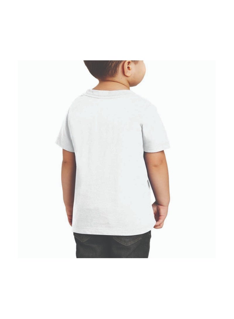 PinkCancer Awareness Kids T-Shirts For Boys-Support And Inspire With Pink Ribbon Design-Round Neck Short Sleeve Soft Cotton T-Shirt