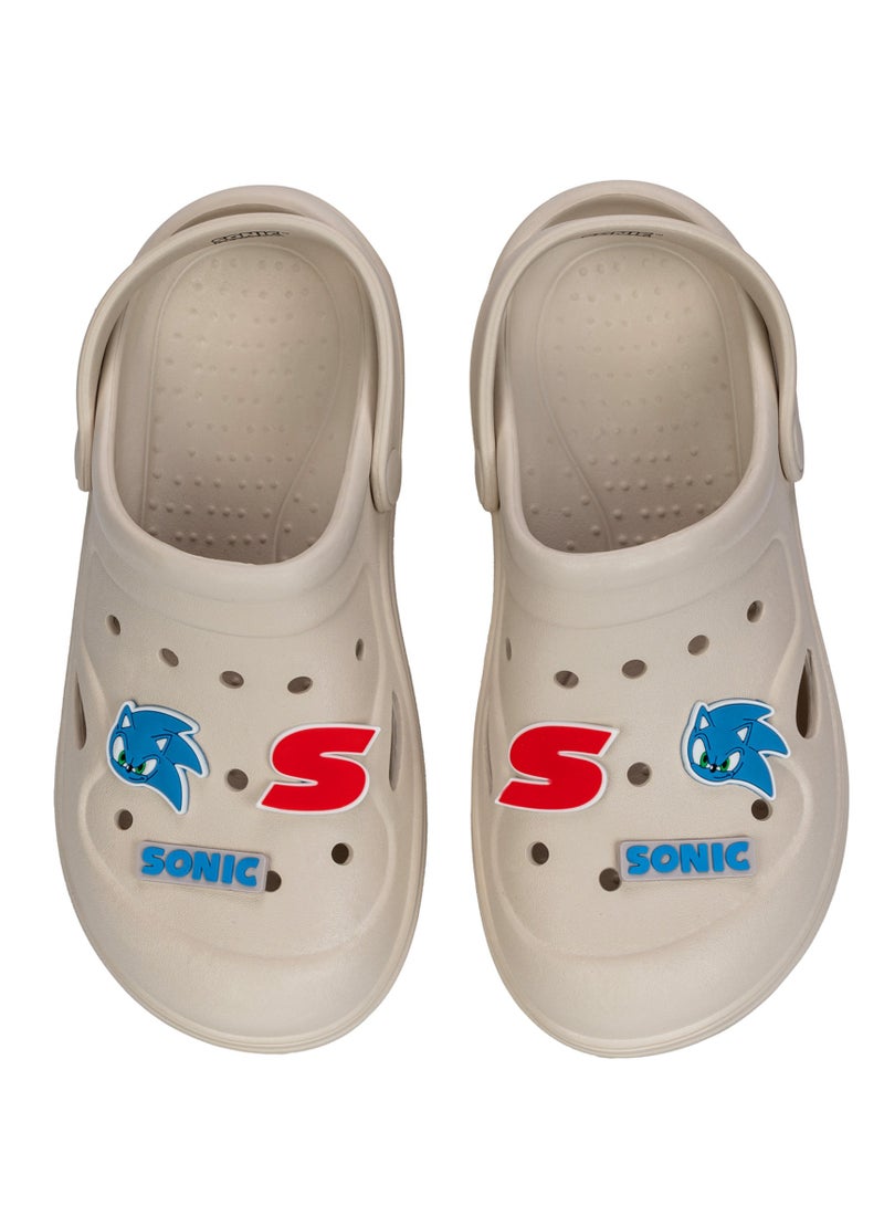 Comic Kicks by UrbanHaul Sonic the Hedgehog Clogs For Boys