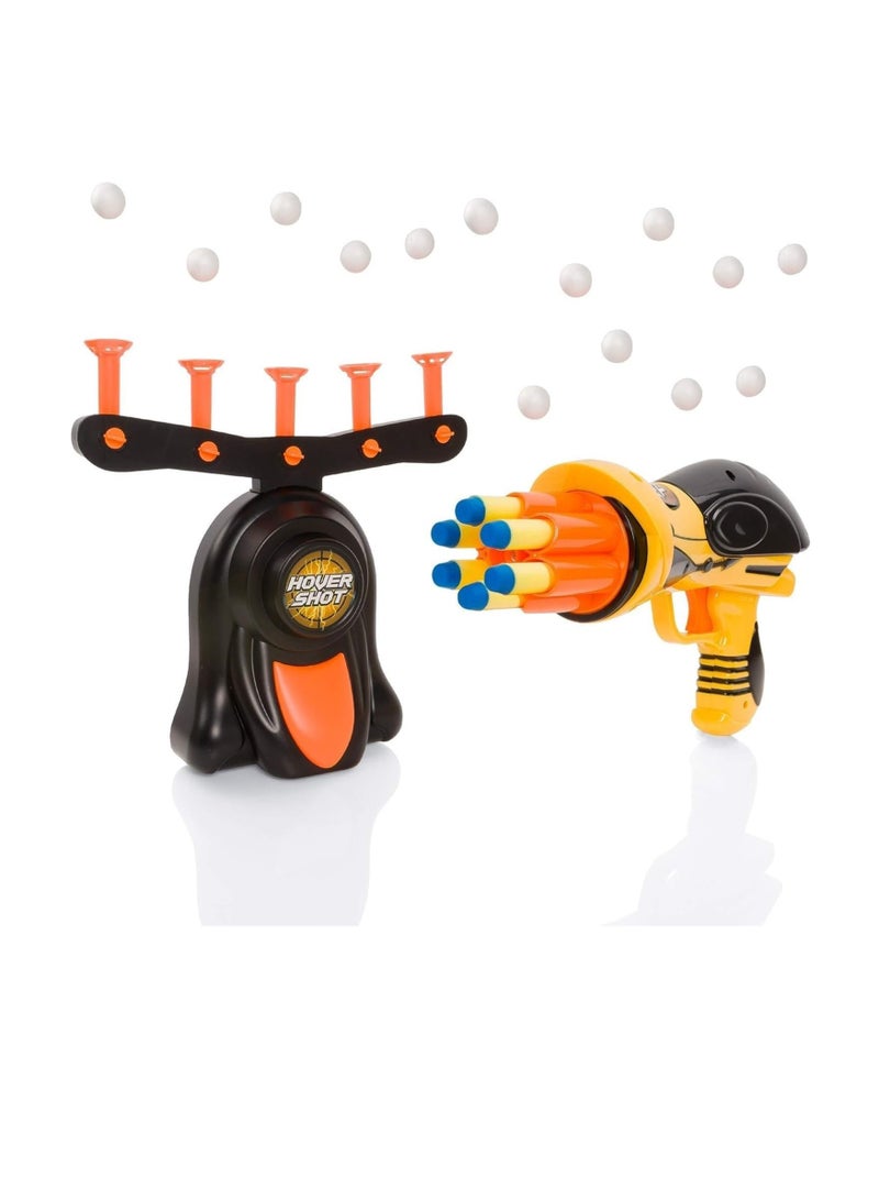 UKR Shooting Target Toy – Automatic Foam Blaster with Hover Station, Includes 6 Flying Balls for Precise Shooting Fun