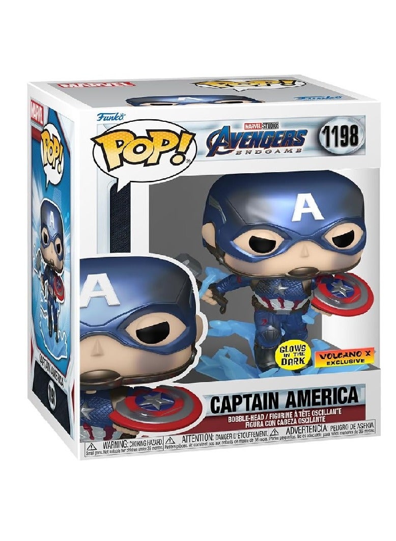 Funko Pop! Capt America w/ Broken Shield