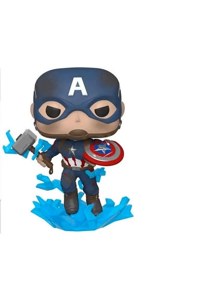 Funko Pop! Capt America w/ Broken Shield