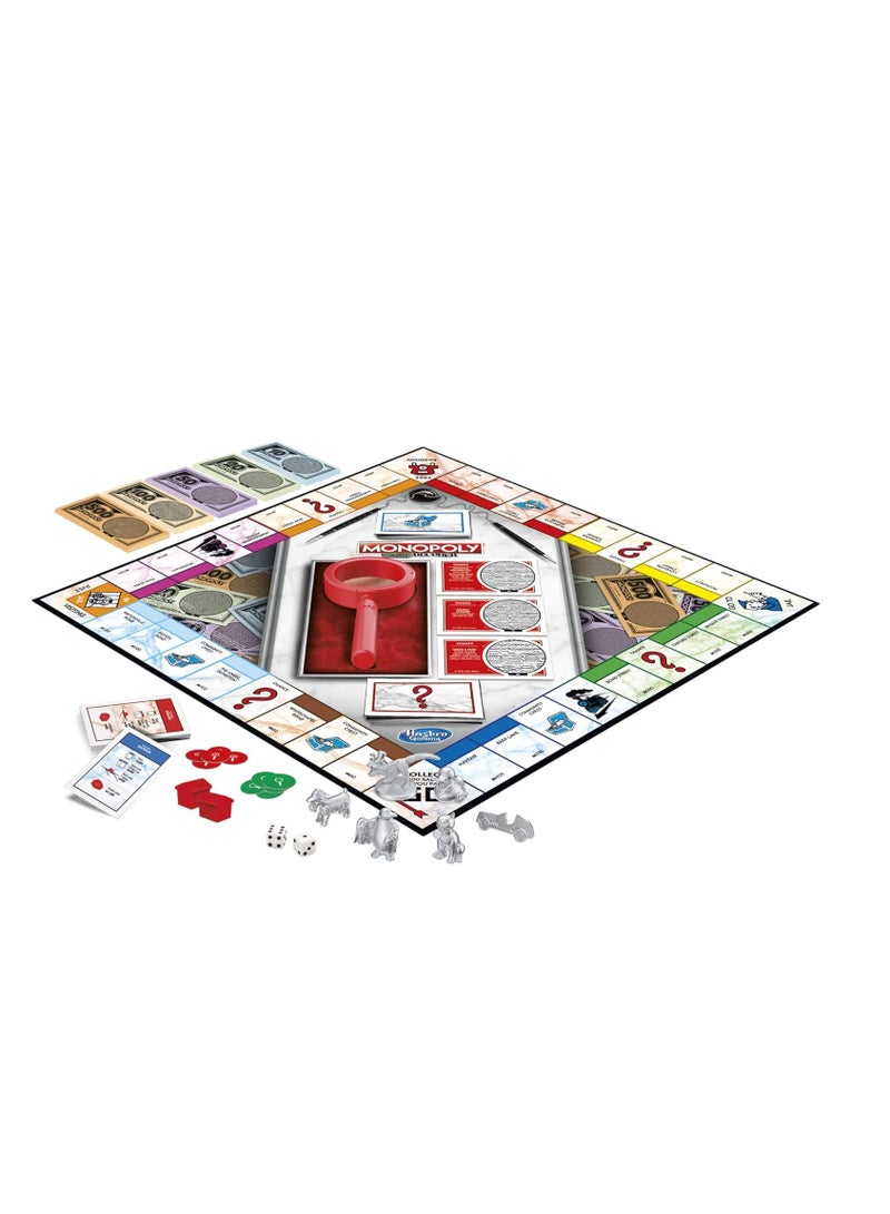 Monopoly Crooked Cash Board Game - Family Fun for Kids Ages 8+ with Mr. Monopoly's Decoder Included