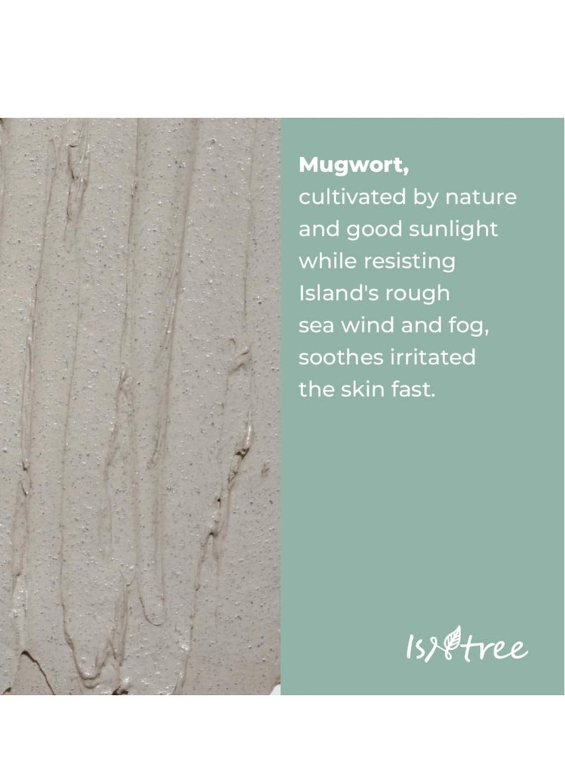 Real Mugwort Clay Mask 100ml / 3.38 fl. oz. (100ml / 3.38 fl. oz.)