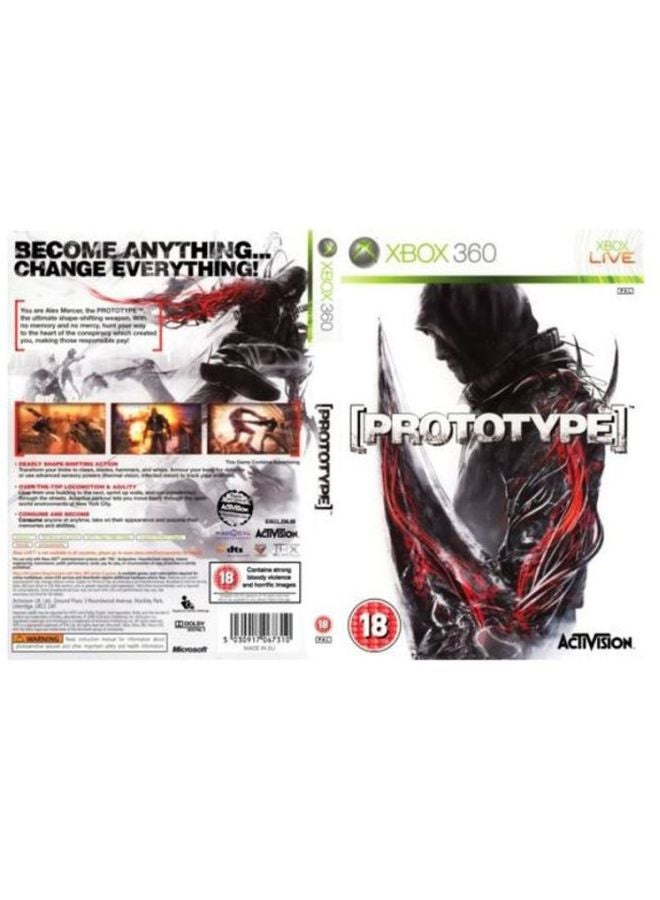 Prototype - (Intl Version) - Action & Shooter - Xbox 360