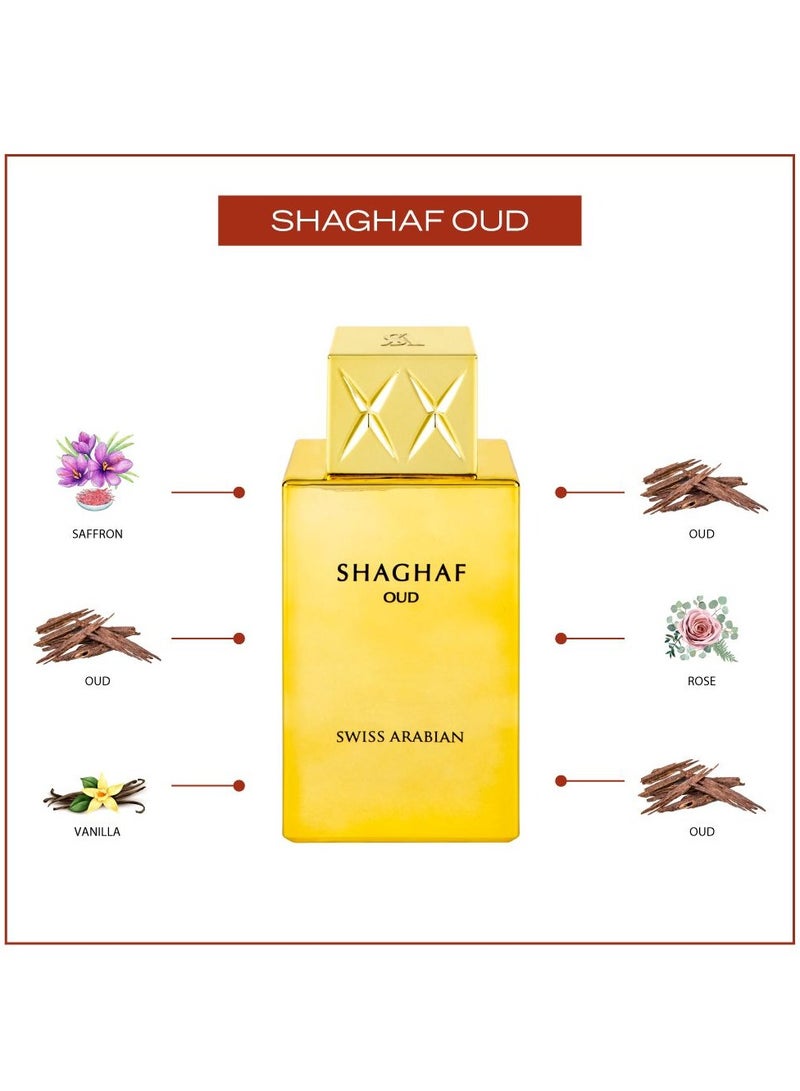 Shaghaf Oud Dual Pack 75ml Eau De Parfum x 2