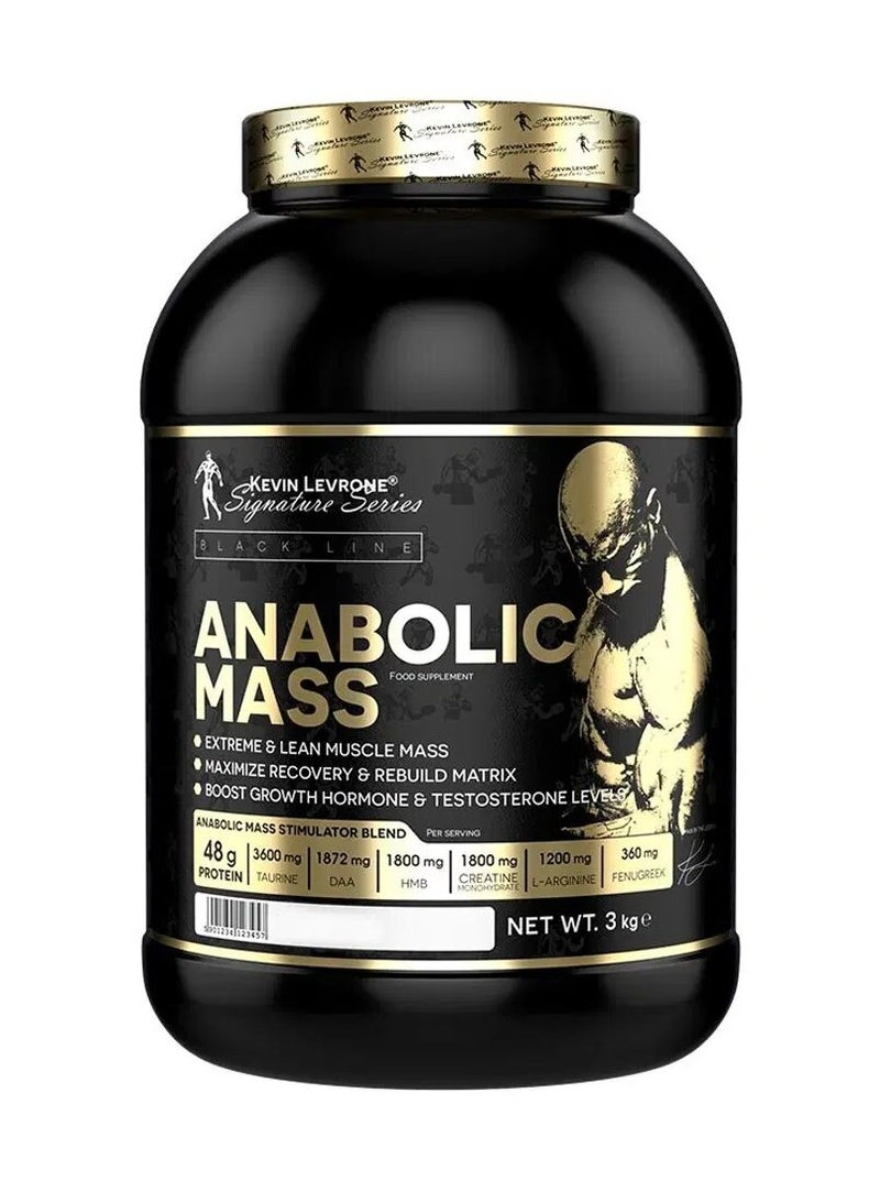 Kevin Levrone, Anabolic Mass Protein, Toffee, 3Kg, 25 Servings