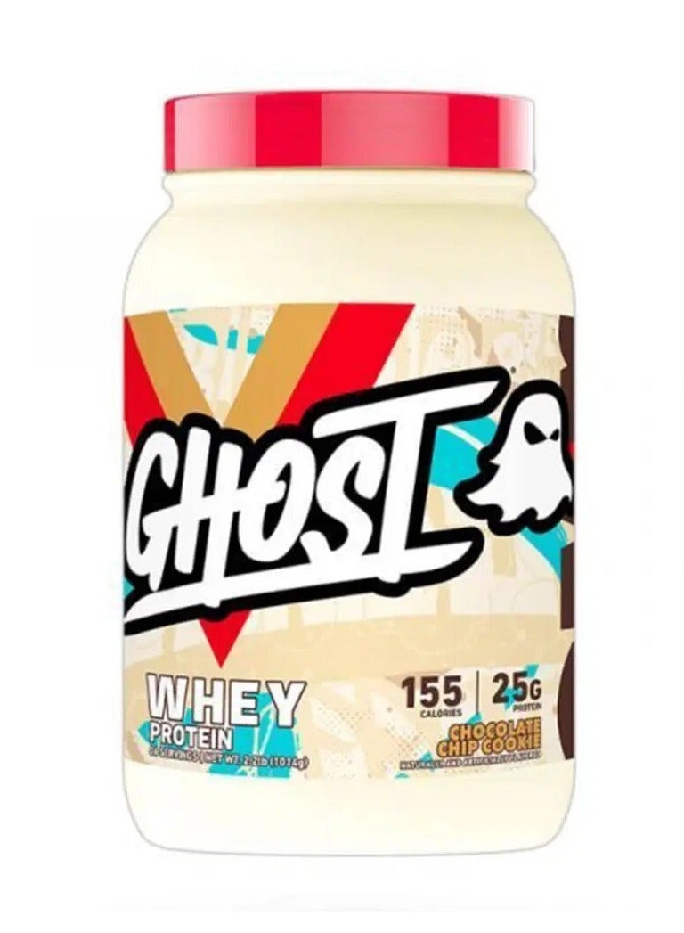 Ghost, Whey Protein, Chocolate Chip Cookie, 2.2LB, 26 Servings