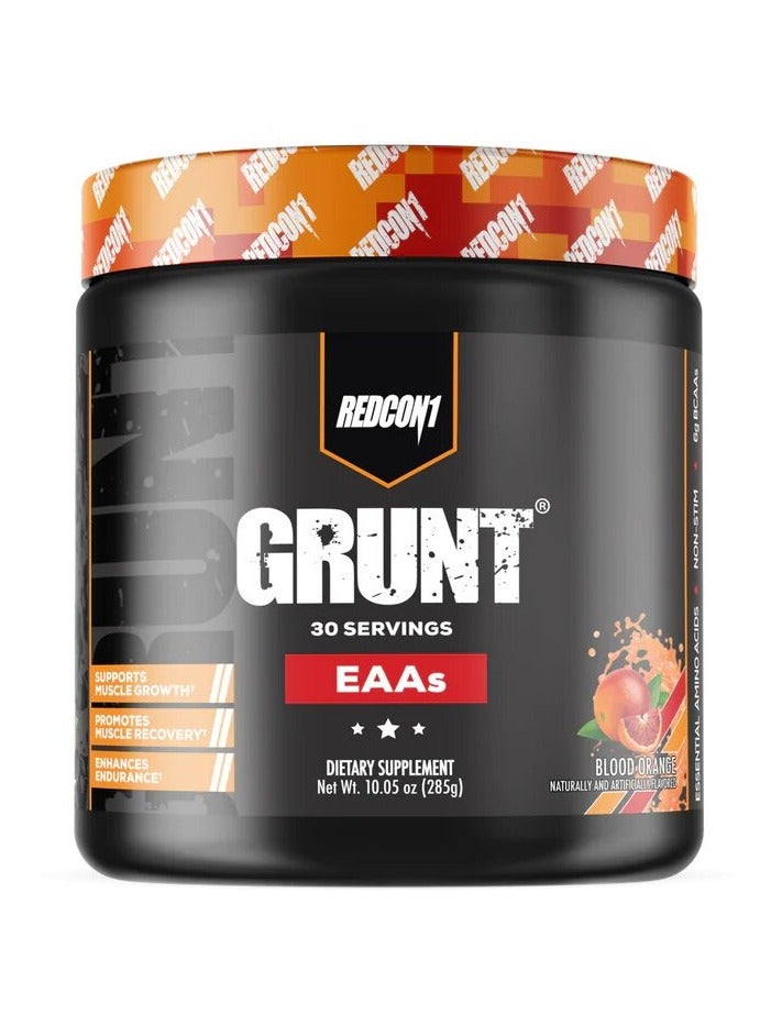 Redcon1, Grunt EAA, Orange, 285g, 30 Servings