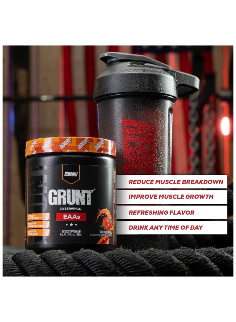 Redcon1, Grunt EAA, Orange, 285g, 30 Servings